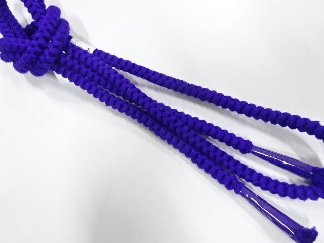 未使用品　正絹　手組帯締め